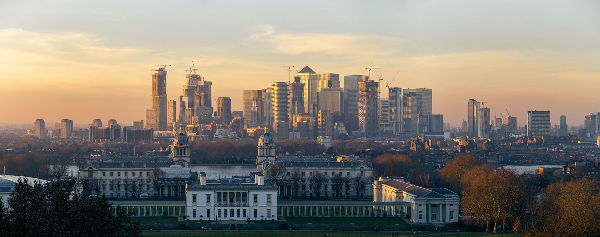 This is a picture of the London skyline featuring High-rise buildings. These buildings are classed as a High Risk Building under the new Building Safety Act and is subject to the Building Safety Regulator regulations.