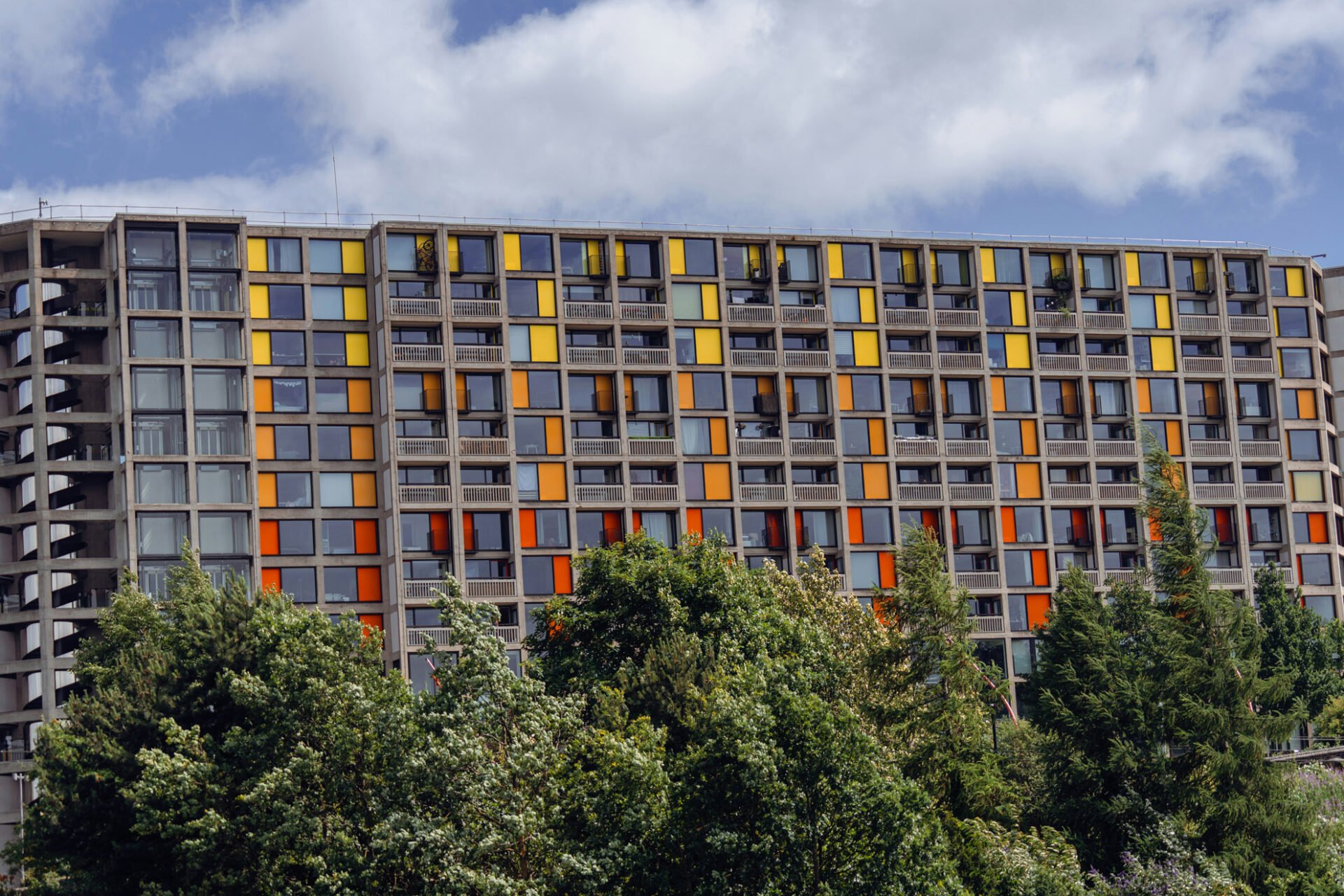 This is a picture of a typical Residential High-rise Building in London, which would be classed as a High Risk Building under the new Building Safety Act and is subject to the Building Safety Regulator regulations.